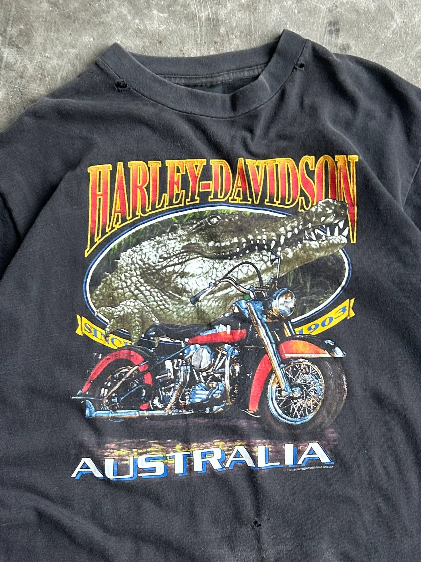 Vintage Harley Australia Tee